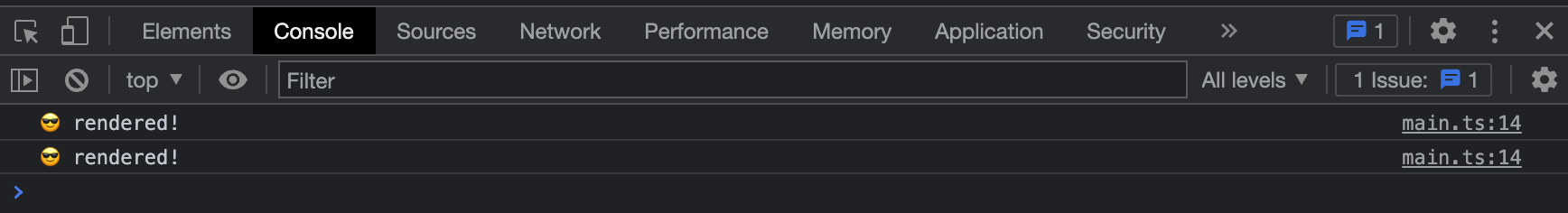 Effect result before scheduler batching